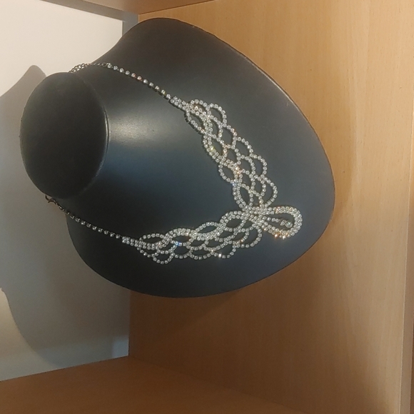 Fashion Formal/Wedding Rhinestone Necklace - Picture 8 of 12